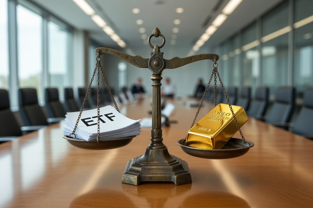 Physical gold vs ETF